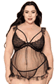 ベビードール 輸入下着ショップ Dreamgirl LDG13694X